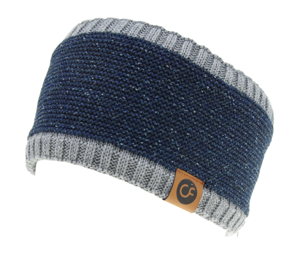 Stirnband Bernau blau-hellmel. 