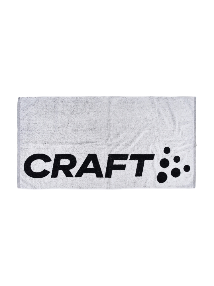 Bath Towel 140x70 white Black 