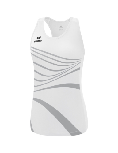 Racing singlet woman weiß 