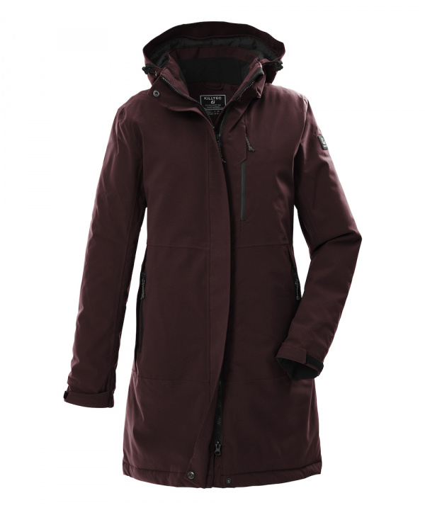 KOW 220 Woman Parka dk. weinrot 