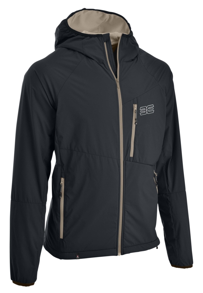Allgäu XT Stretchjacke m. Kapuze black 