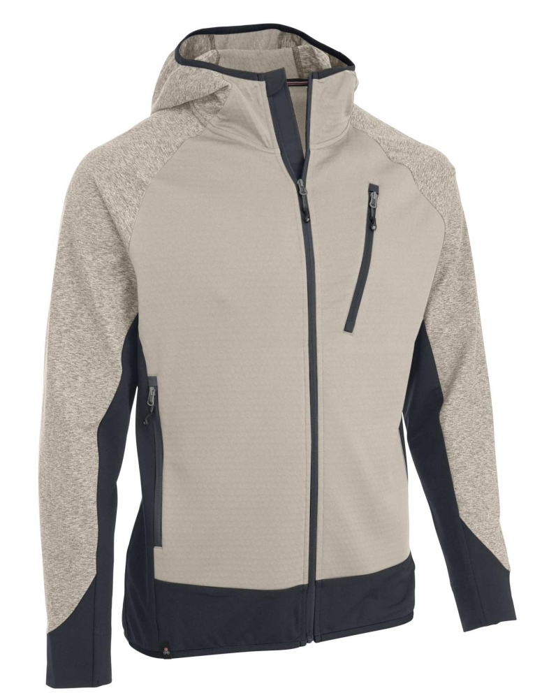 Gletscherprinz Stretchjacke m. Kapuze beige 