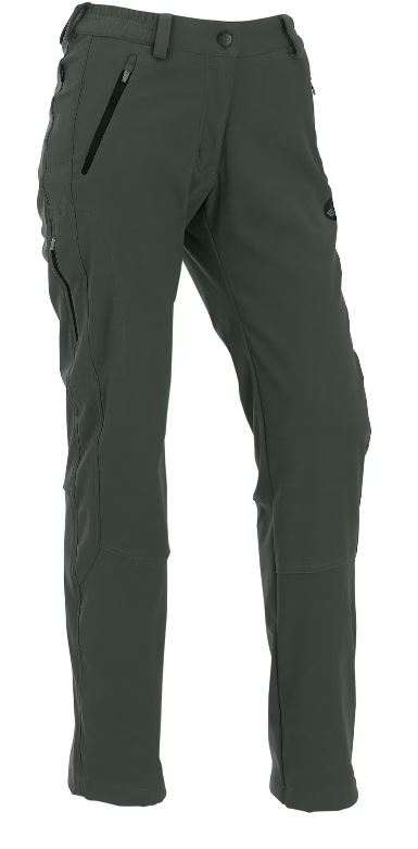 Klosters REC Softshellhose Damen dark grey 