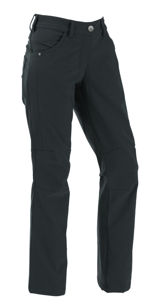 Sissach elastisch Damen Softshellhose schwarz 