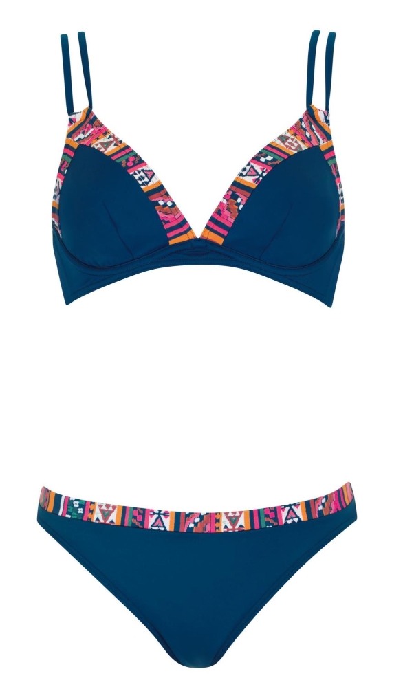 Olympia Bikini nachtblau/multicolor 