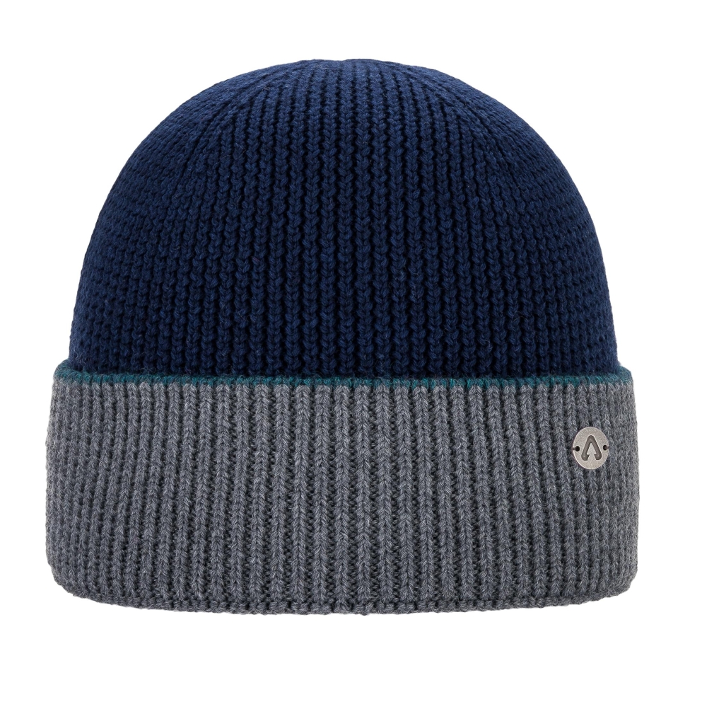 Blocwul Beanie blue melange 