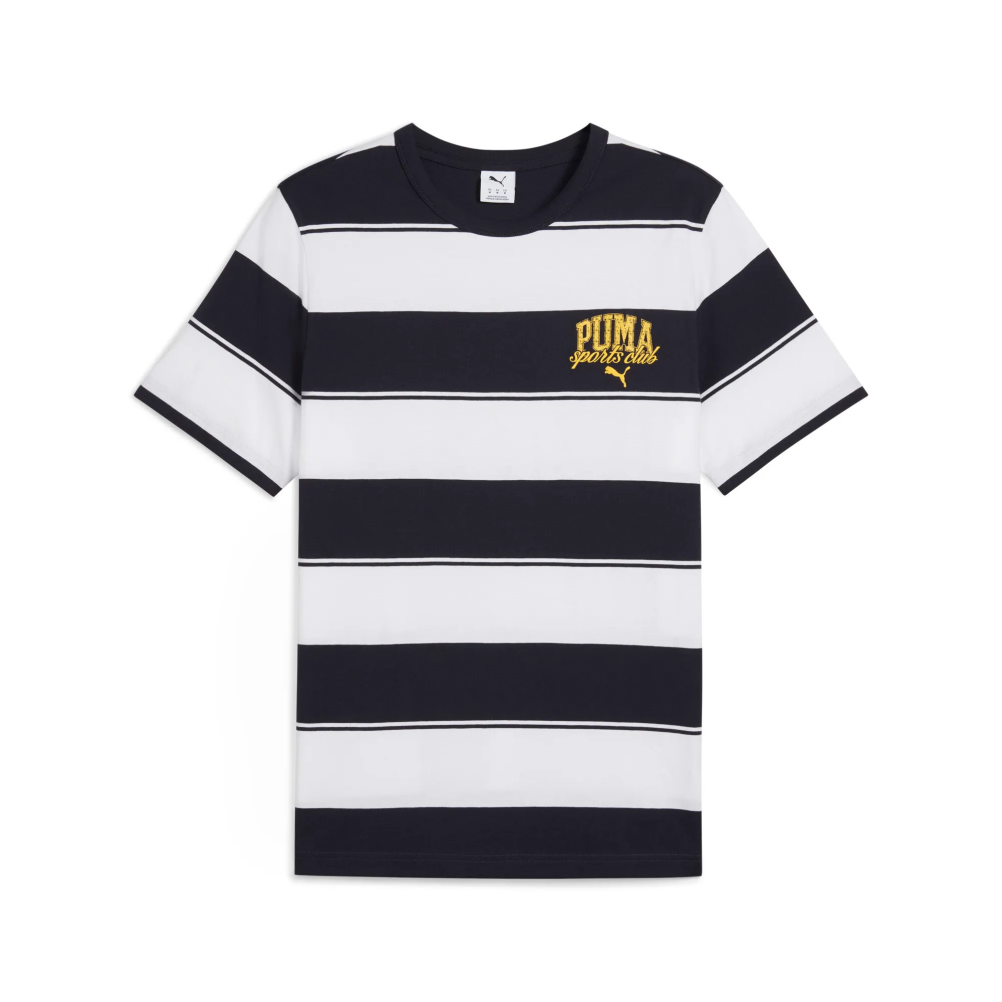 Puma Class Striped Tee New Navy 