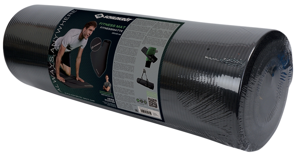 Fitnessmatte 180x61x1,5cm anthracite 