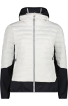 Primaloft Damen Hybrid Jacke weiss/ schwarz 