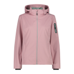 Woman Jacket zip hood rose 