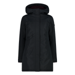 Woman Parka fix Hood anthracite 