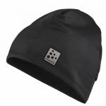 Microfleece Ponytail Hat  black 