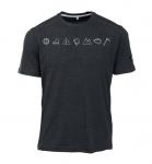 Grinberg T-Shirt black melange 