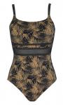 Olympia Badeanzug schwarz/gold 