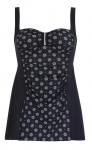 Sunmarin Tankini schwarz/weiß 