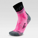 Woman Runner`s one short socks pink/fluo 