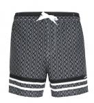 Badeshort schwarz karo 