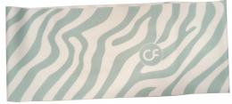 Stirnbandl Zebra mint weiß 
