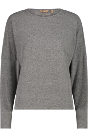 Leisure Sweat black melange 