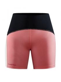 Pro Hypervent Short Tights W coral/black 
