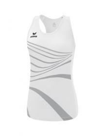 Racing singlet woman weiß 