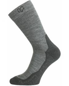 WHI 608 Merino Trekkingsocke grau 