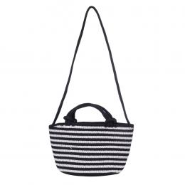 Luhta Oukkola Tasche schwarz/weiß 