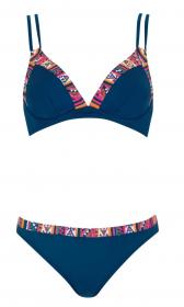 Olympia Bikini nachtblau/multicolor 