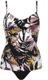 Tankini schwarz/multicolor 