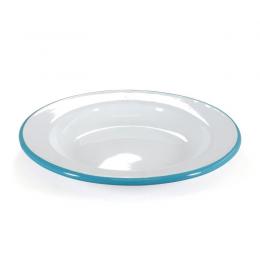 OO Emaillie Teller ocean 20cm flach 