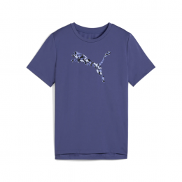 TAD Ess Cat Logo Graphic Tee blue crastal 