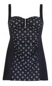 Sunmarin Tankini schwarz/weiß 