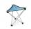 BasicNature Travelcair Dreihocker Light petrol 